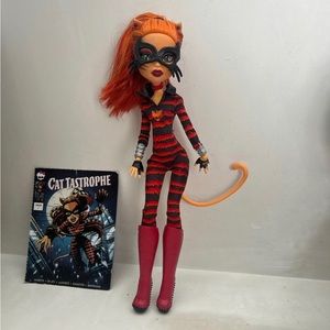 Power Ghouls Torelai Stripe as Cat Tastrophe Monster High Doll (W/ Acessories)